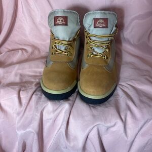 Timberland Men's Brown and Gray Boots